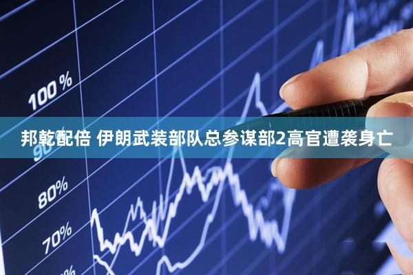 邦乾配倍 伊朗武装部队总参谋部2高官遭袭身亡